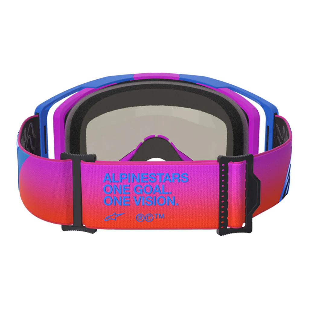 Alpinestars - Vision 8 Black/Purple/Orange Corp Goggle - Image 4