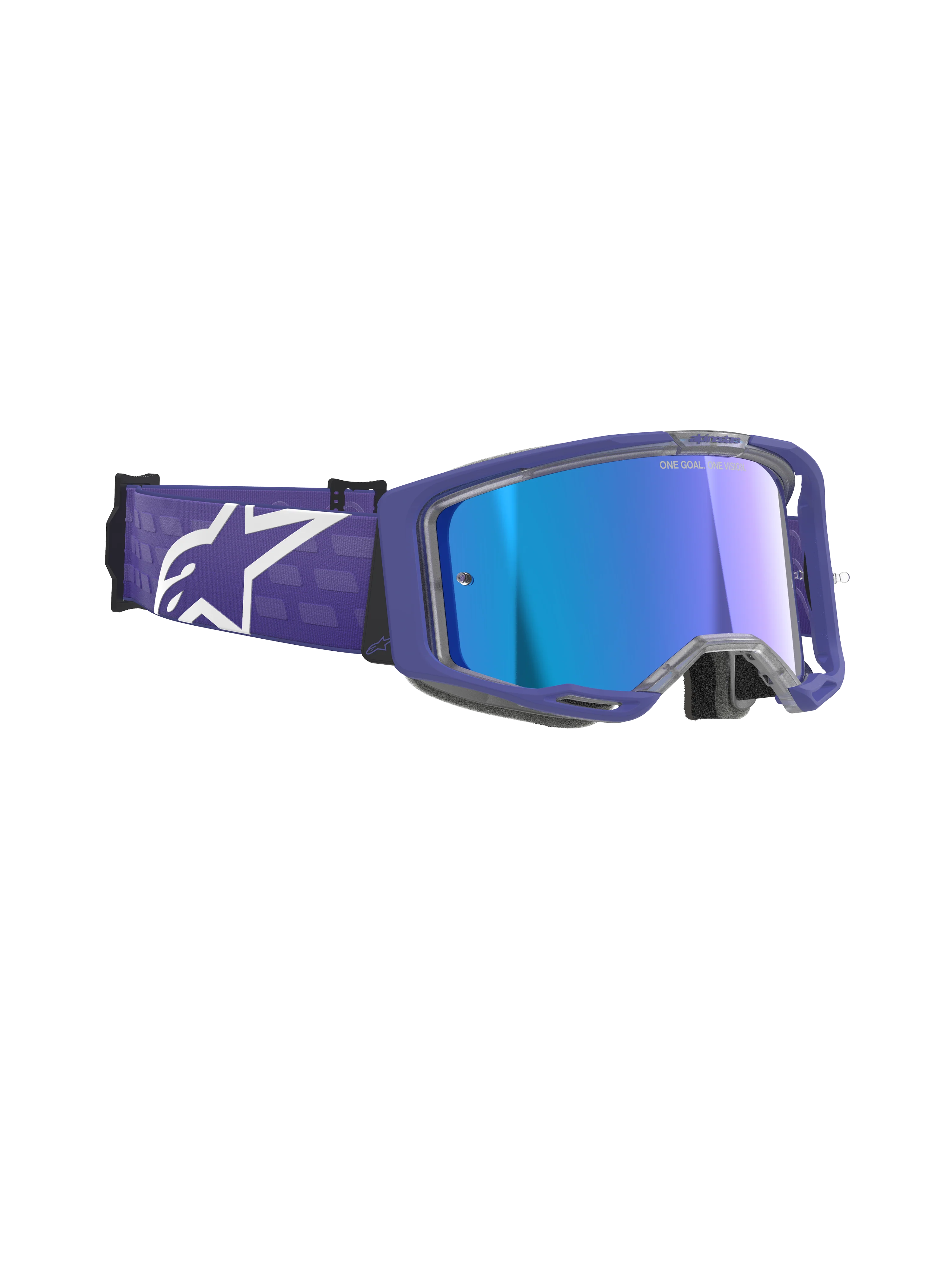 Alpinestars - Vision 8 Corp Purple Mirror Lens Goggle - Image 2