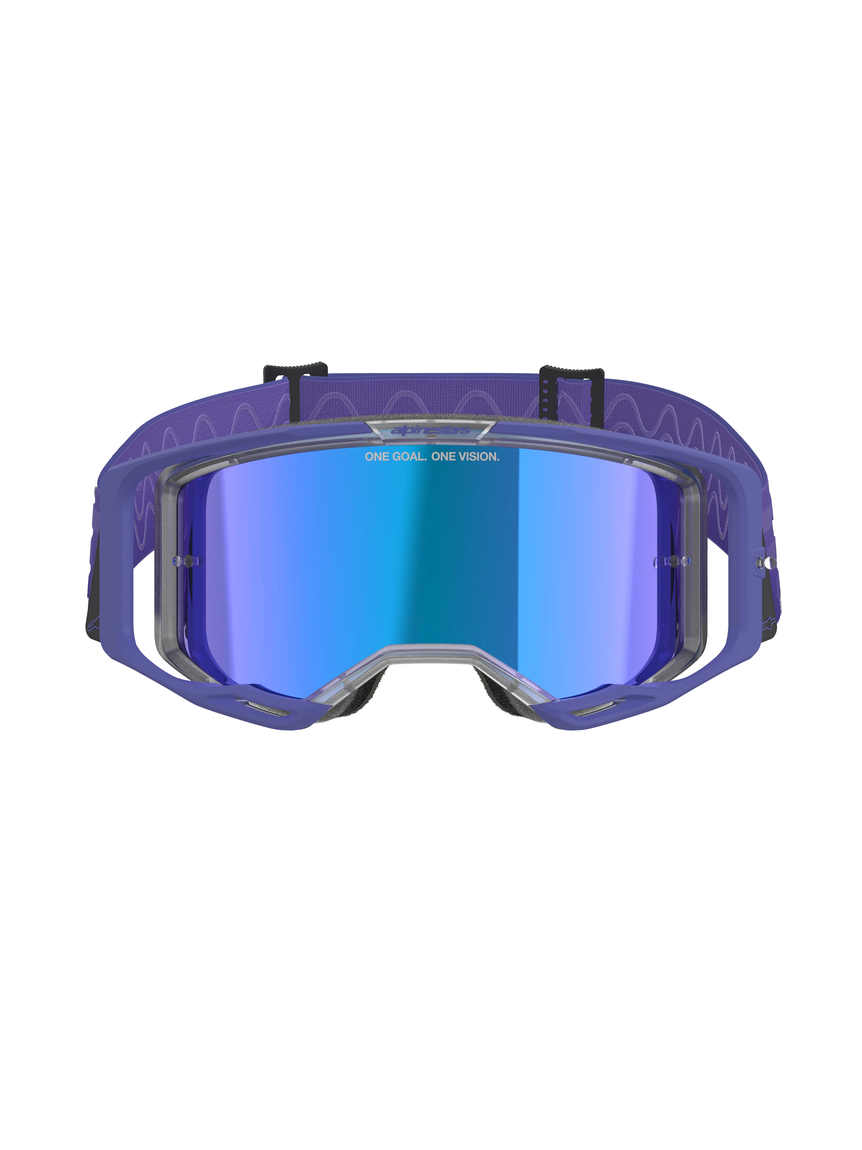 Alpinestars - Vision 8 Corp Purple Mirror Lens Goggle - Image 3