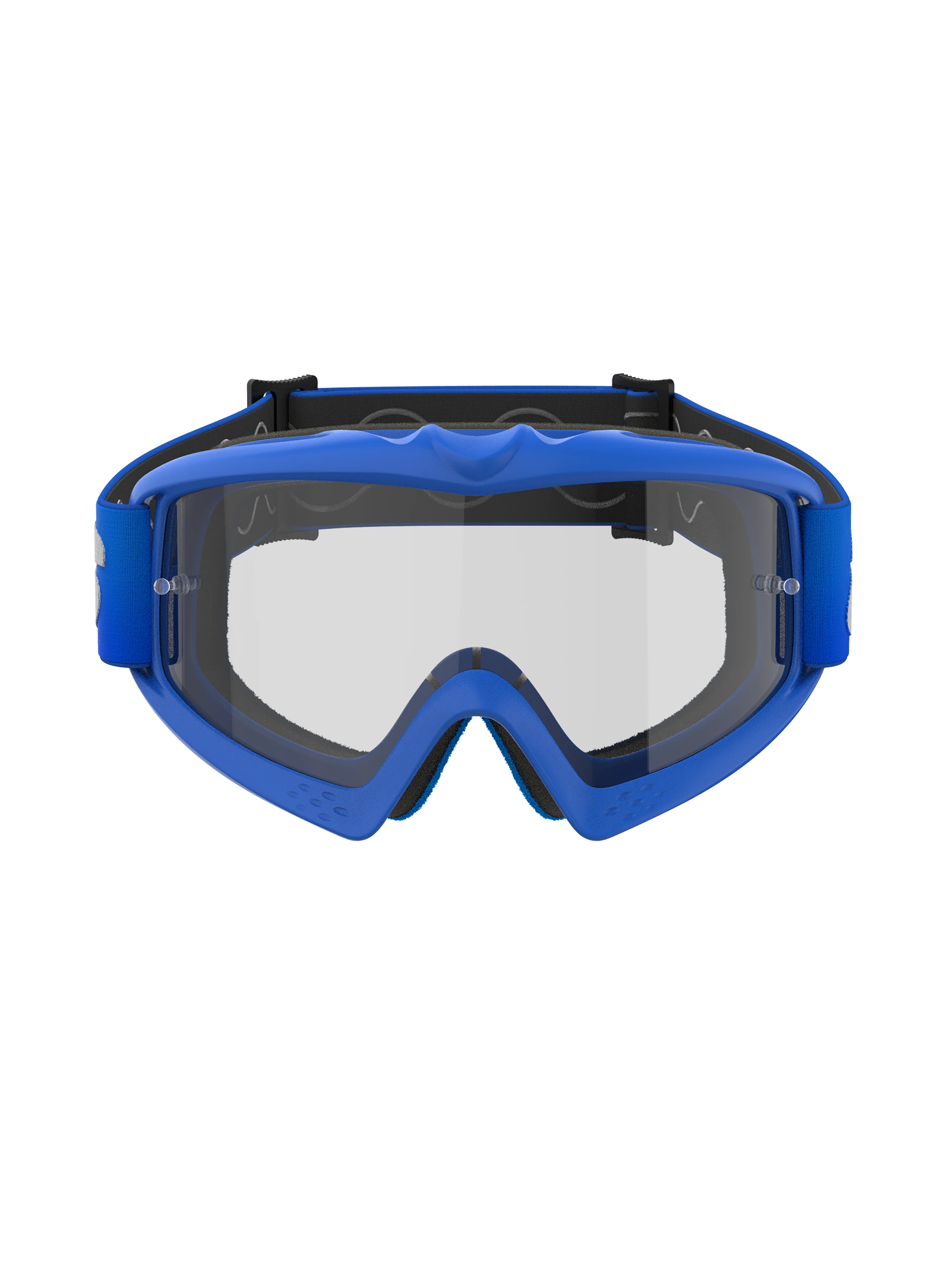 Alpinestars - Vision Youth Blaze Blue Clear Lens Goggle - Image 3