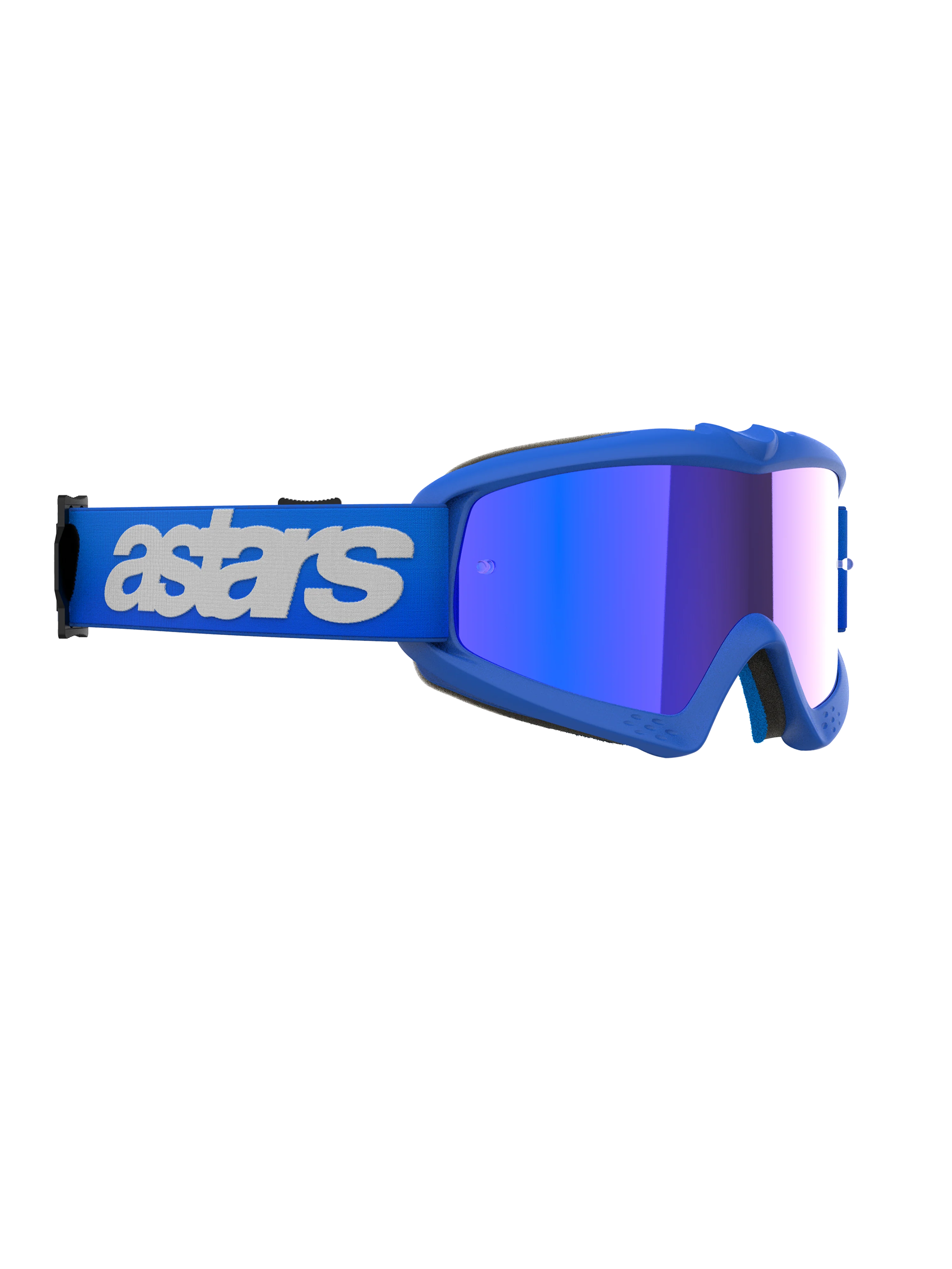 Alpinestars - Vision Youth Blaze Blue Mirrored Lens Goggle - Image 2