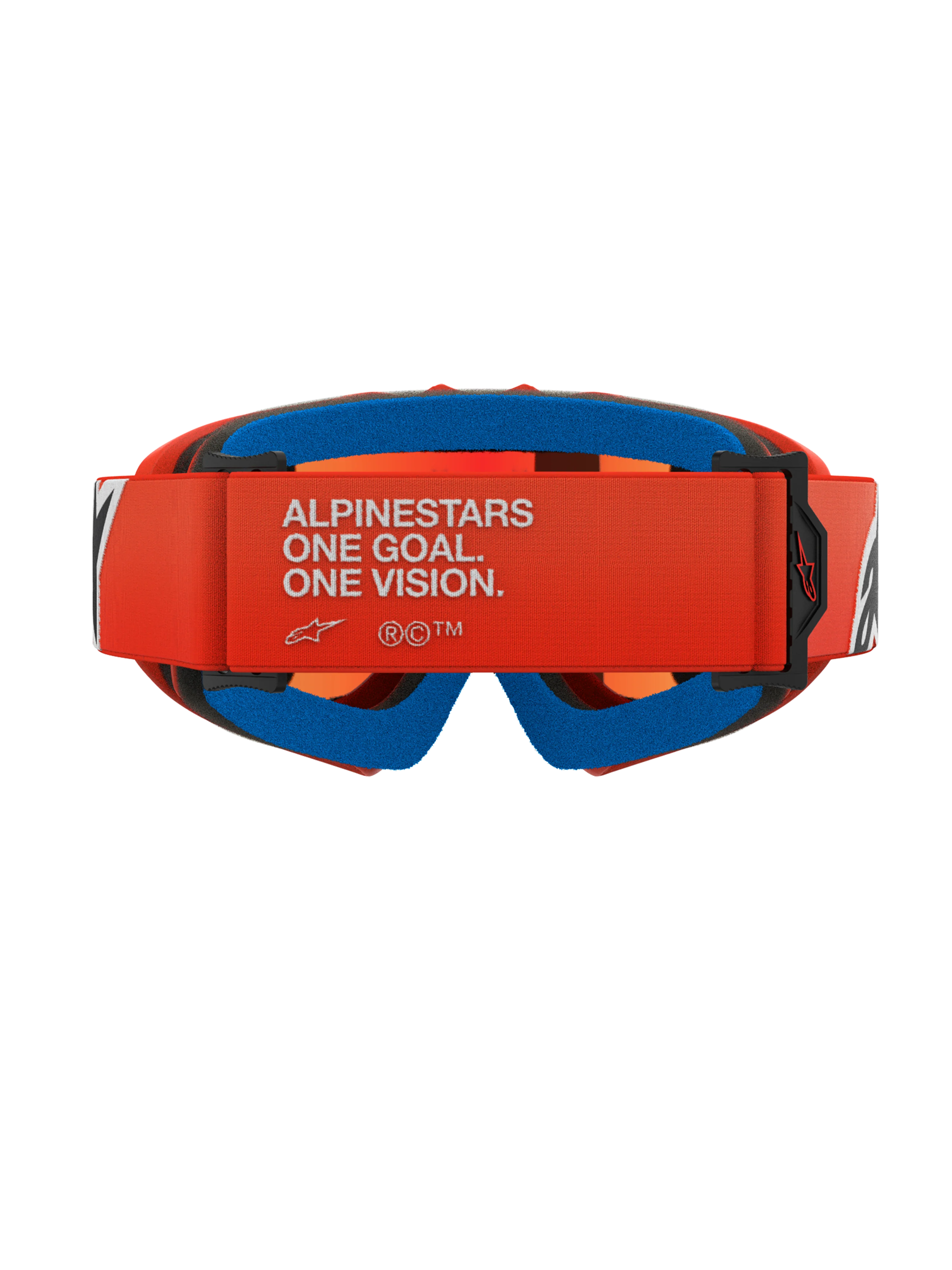 Alpinestars - Vision Youth Corp Orange Mirrored Lens Goggle - Image 4