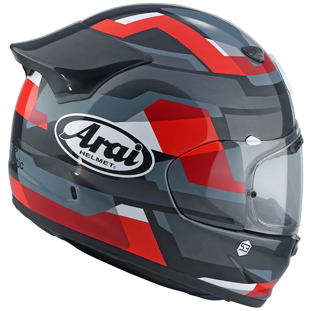Arai - Quantic Abstract Red Helmet - Image 2