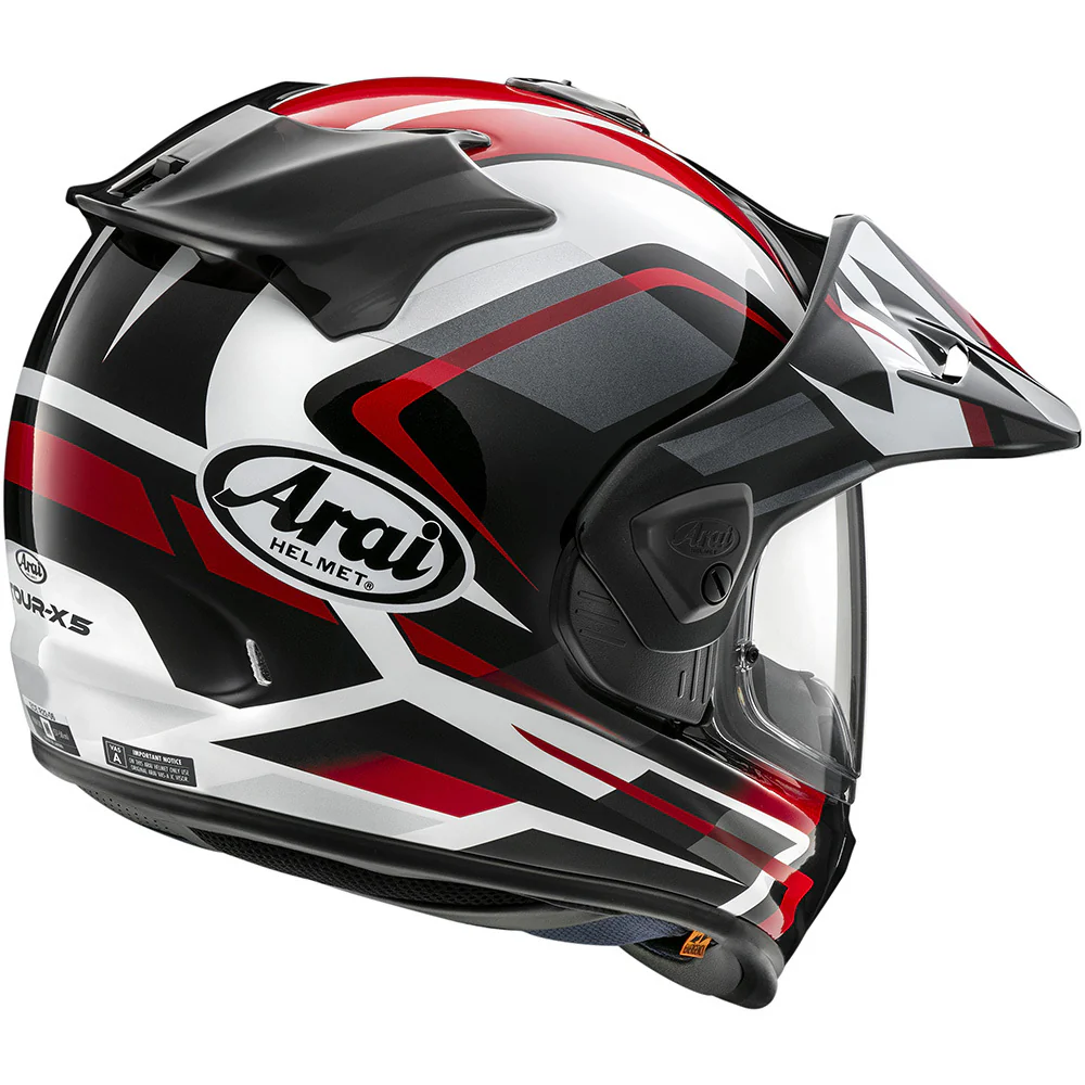 Arai - Tour-X5 Discovery Red Helmet - Image 2