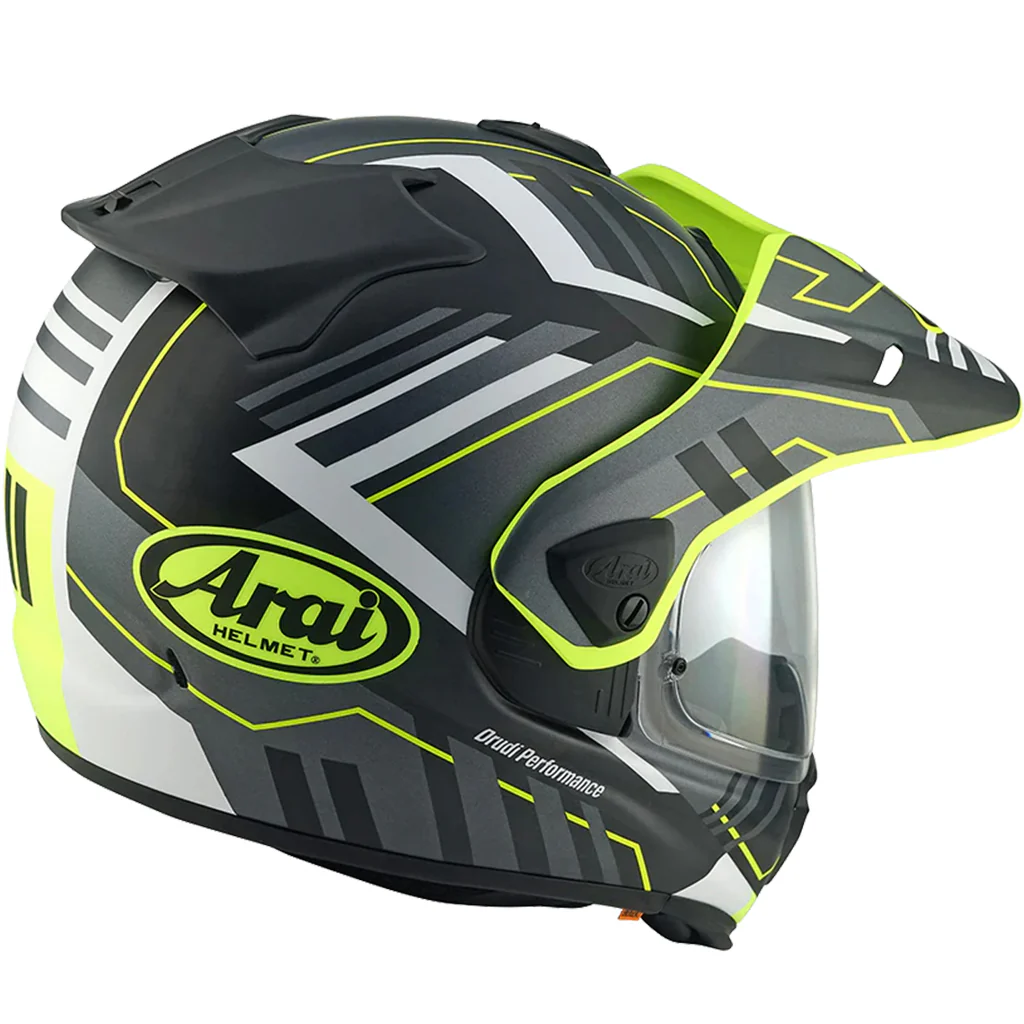 Arai - Tour-X5 Trail Black/Yellow Adventure Helmet - Image 2