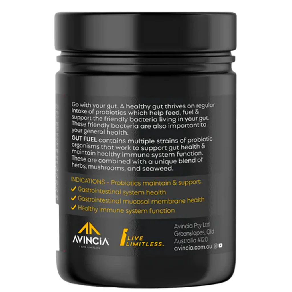 Avincia - Gut Fuel Probiotic Powder - 180g - Image 3