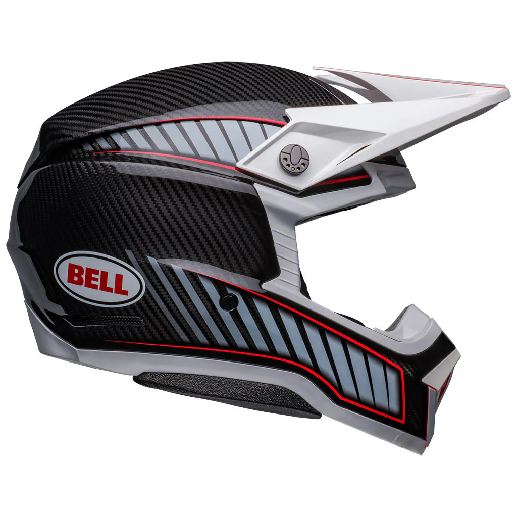 Bell - Moto-10 Spherical Rhythm Wht/Blk - Image 4