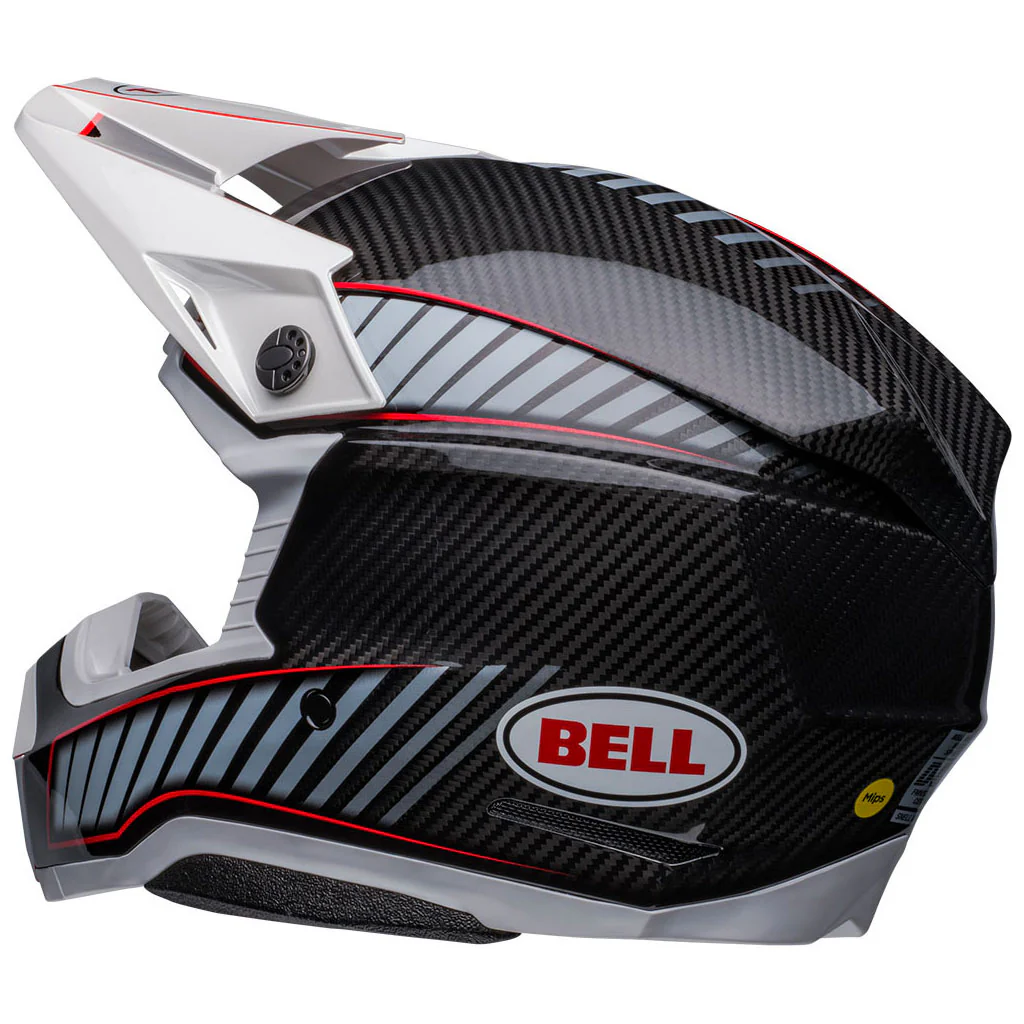Bell - Moto-10 Spherical Rhythm Wht/Blk - Image 5
