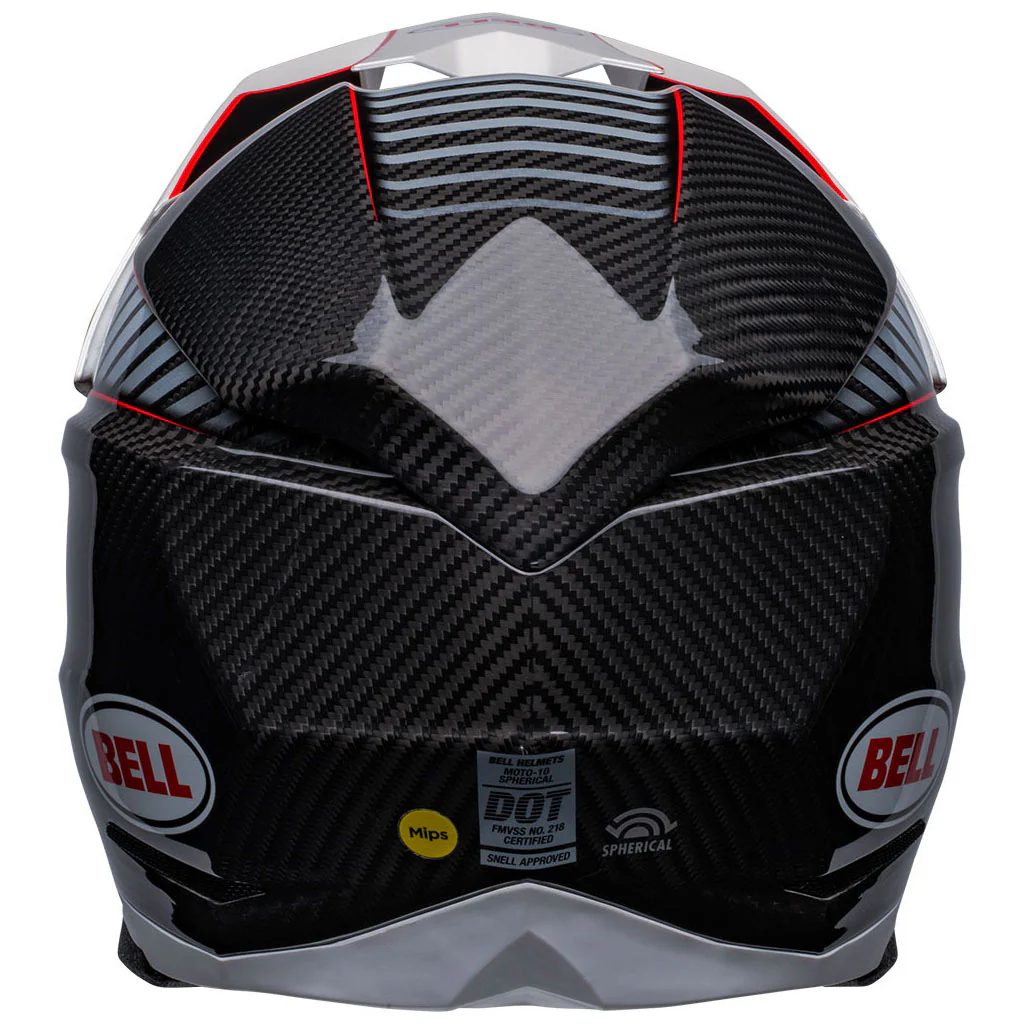 Bell - Moto-10 Spherical Rhythm Wht/Blk - Image 6