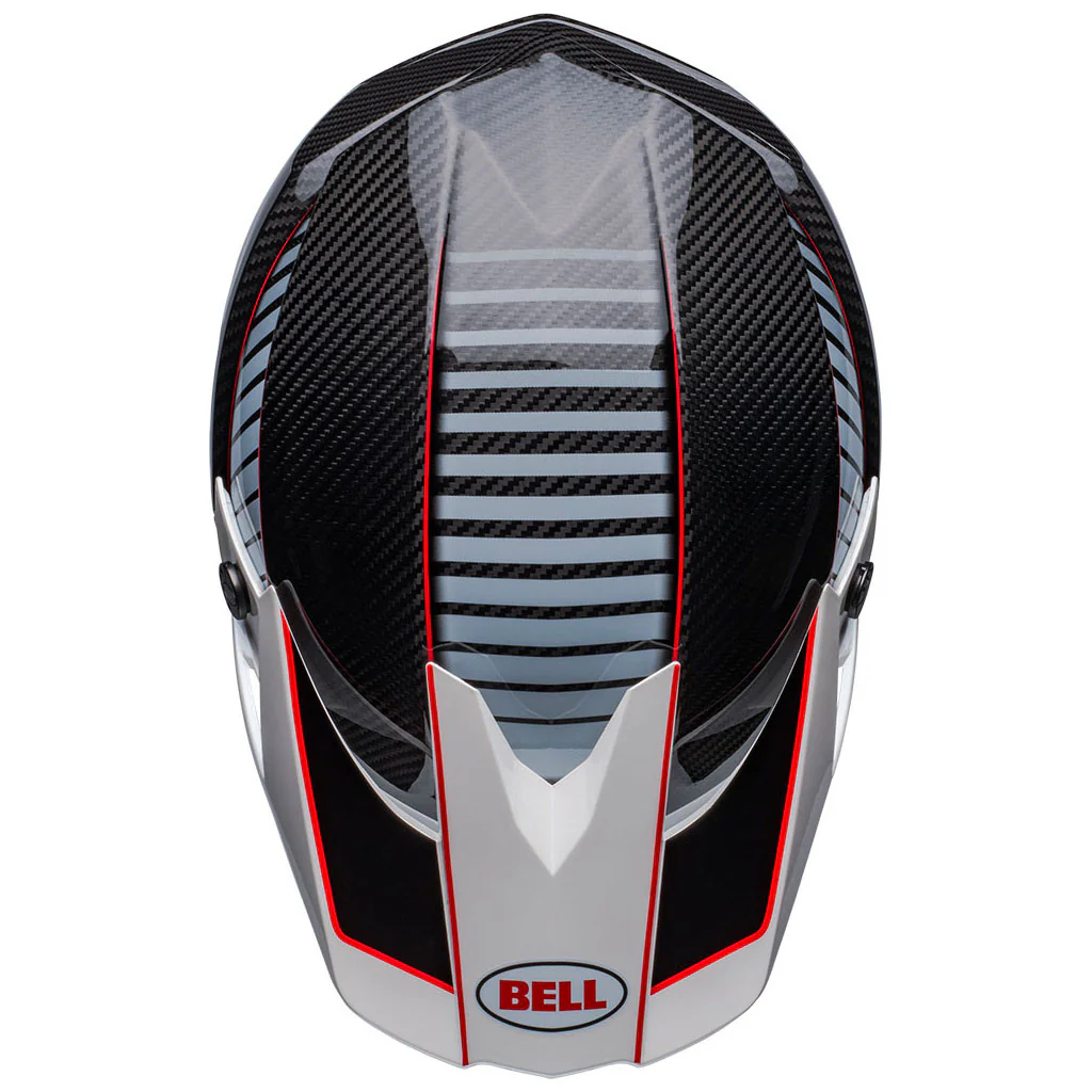Bell - Moto-10 Spherical Rhythm Wht/Blk - Image 8
