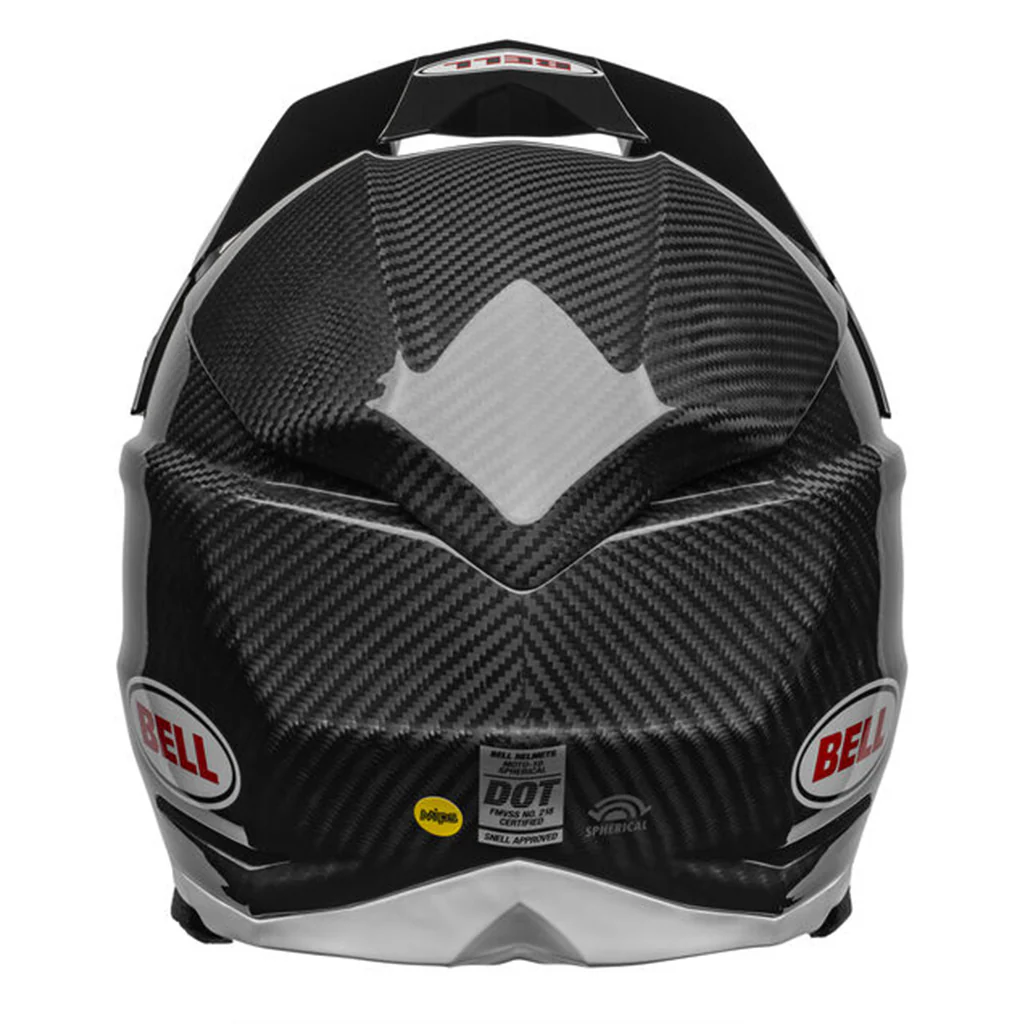 Bell - 2025 Moto 10 Spherical Black/White Helmet - Image 5