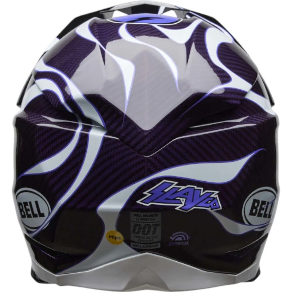 Bell - 2025 Moto 10 Spherical Slayco Black/White Helmet - Image 3