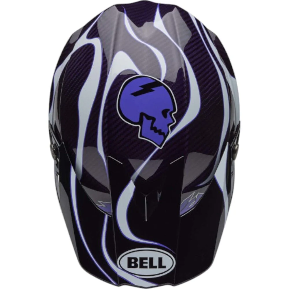 Bell - 2025 Moto 10 Spherical Slayco Black/White Helmet - Image 4