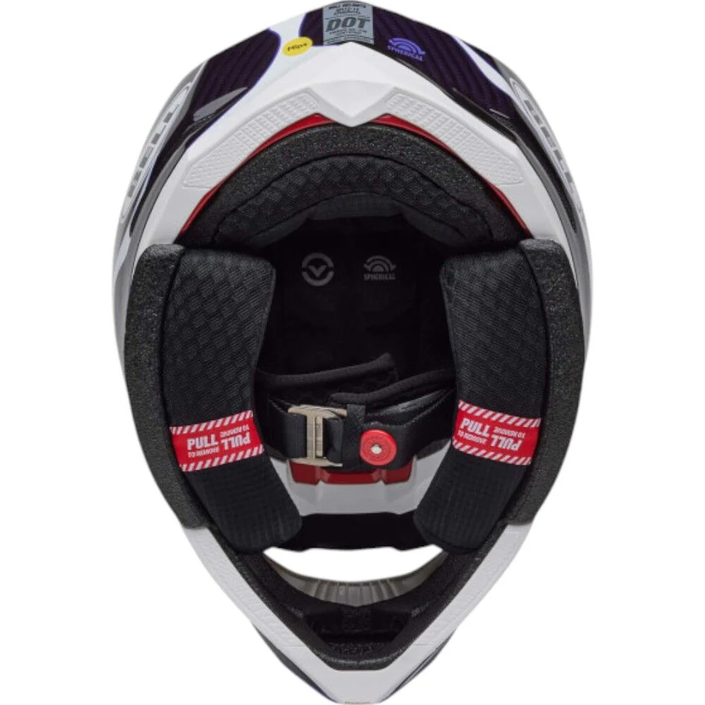 Bell - 2025 Moto 10 Spherical Slayco Black/White Helmet - Image 5