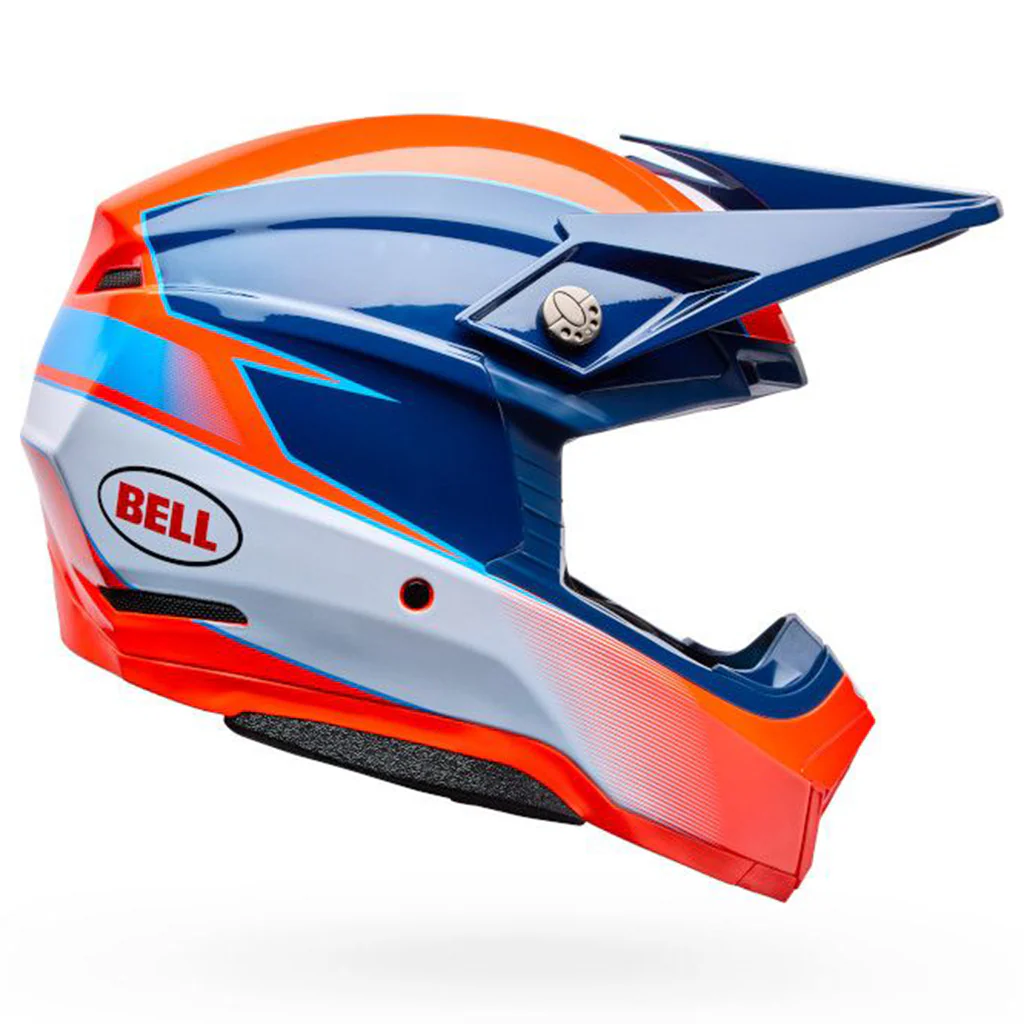 Bell - 2026 Moto 10 MIPS Falcon Orange/Blue Helmet - Image 2