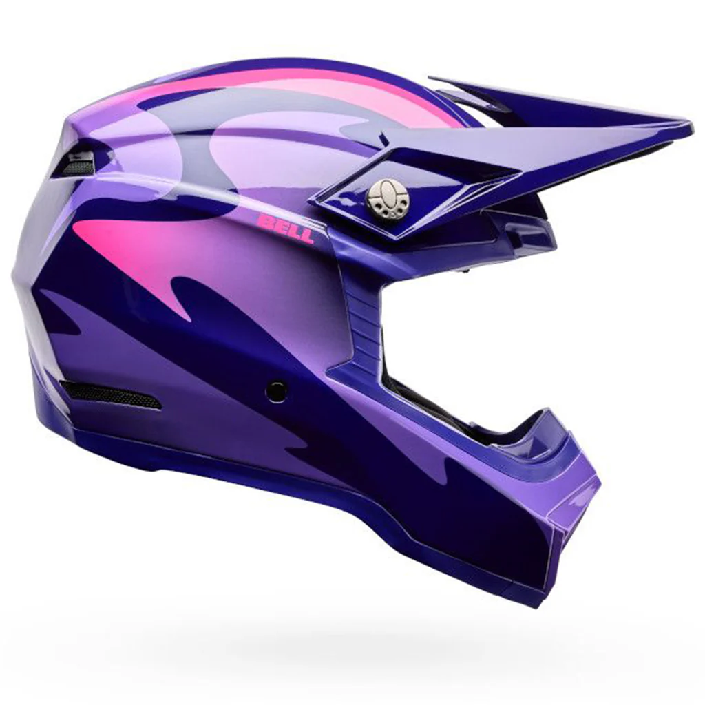 Bell - 2026 Moto 10 MIPS Fluid Purple Helmet - Image 2