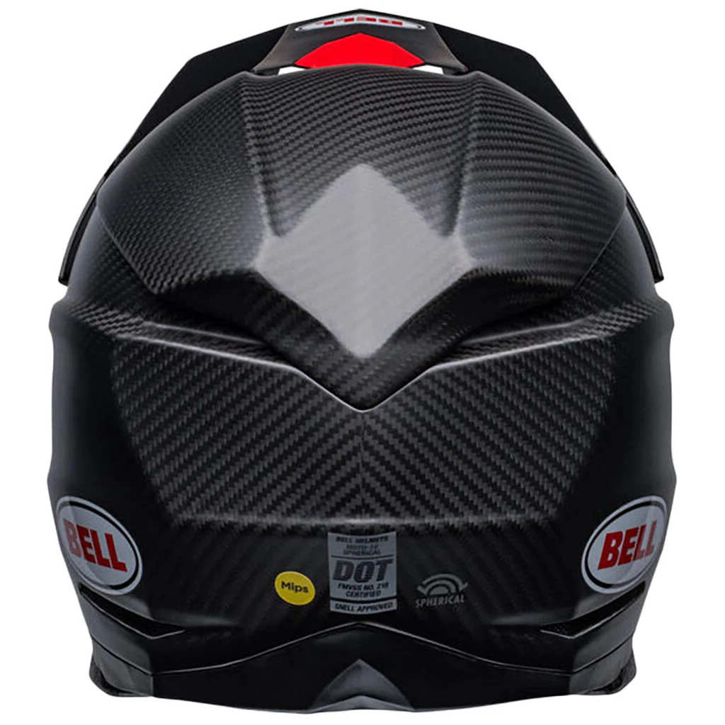 Bell - 2026 Moto 10 Spherical Black/Red Helmet - Image 4