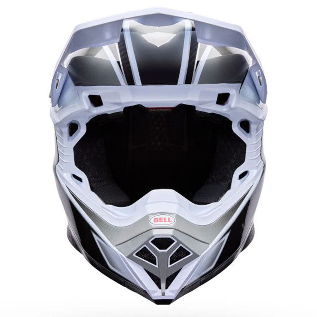 Bell - 2026 Moto 10 Spherical Grid White/Black Helmet - Image 3