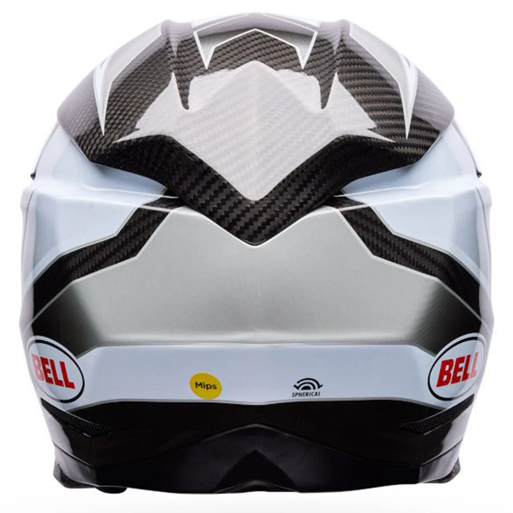 Bell - 2026 Moto 10 Spherical Grid White/Black Helmet - Image 5