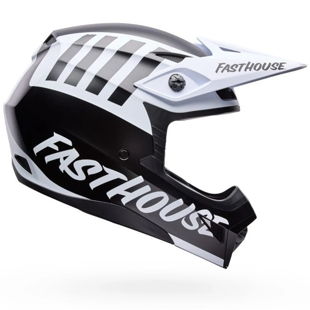 Bell - 2026 MX 10 MIPS Fasthouse Black/White Helmet - Image 2