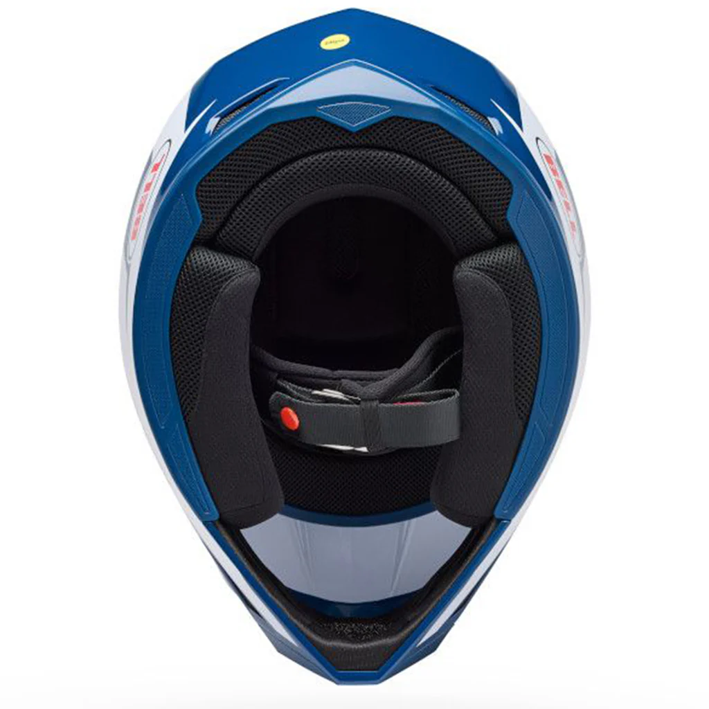 Bell - 2026 MX 10 MIPS Talon Blue/White Helmet - Image 6