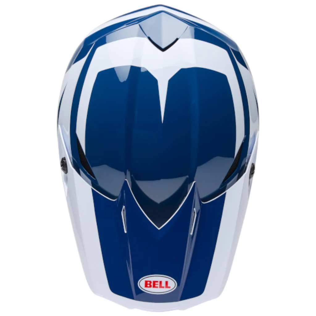 Bell - 2026 Youth MX 10 MIPS Talon Blue/White Helmet - Image 4
