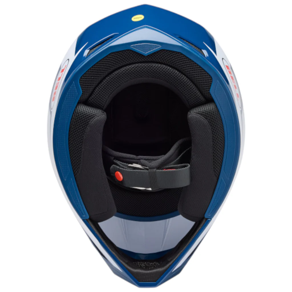 Bell - 2026 Youth MX 10 MIPS Talon Blue/White Helmet - Image 5