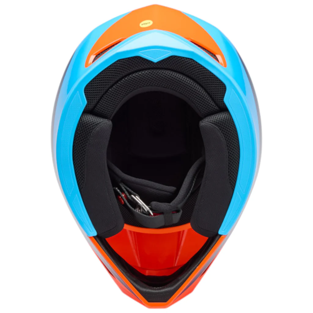 Bell - 2026 Youth MX 10 MIPS Wave Orange/Blue Helmet - Image 5