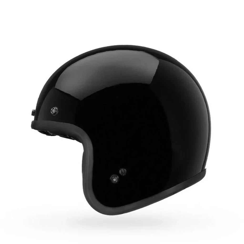 Bell - Custom 500 Gloss Black Helmet - Image 4