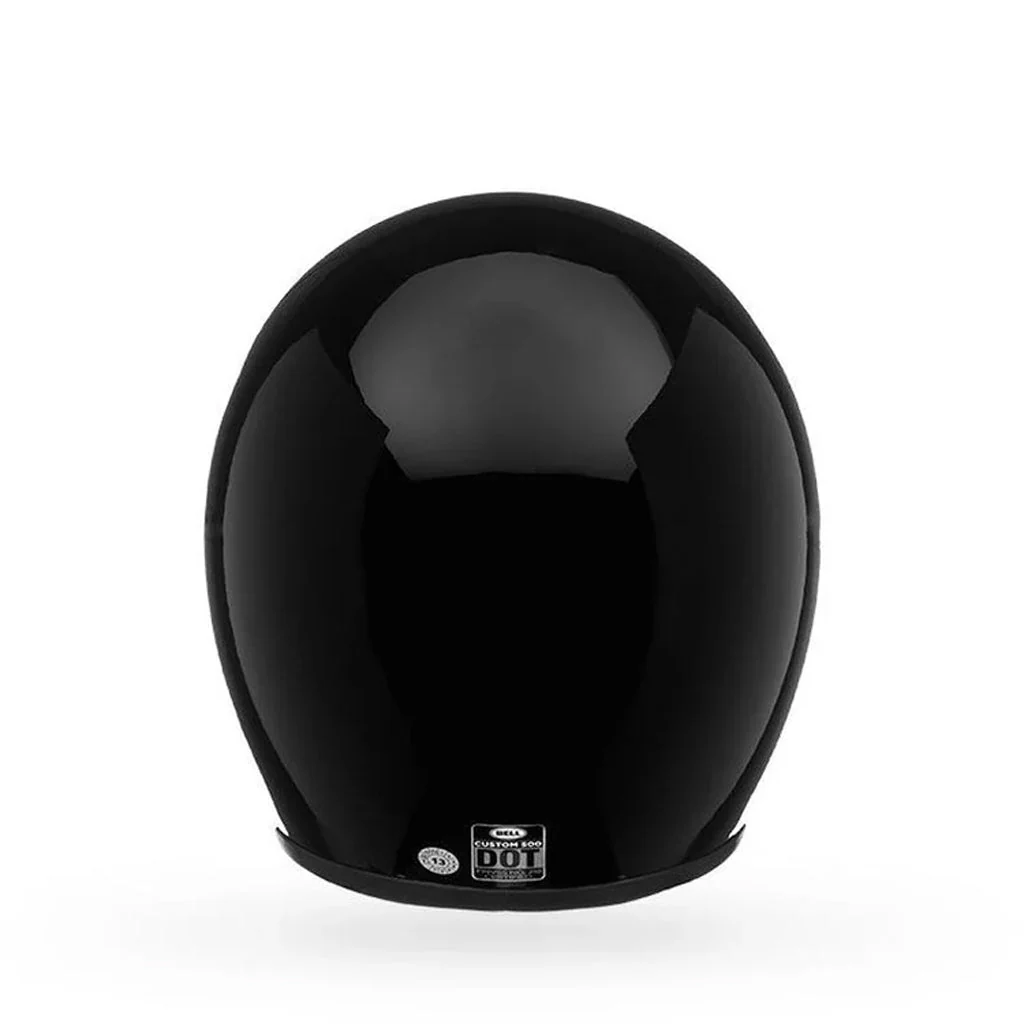 Bell - Custom 500 Gloss Black Helmet - Image 5