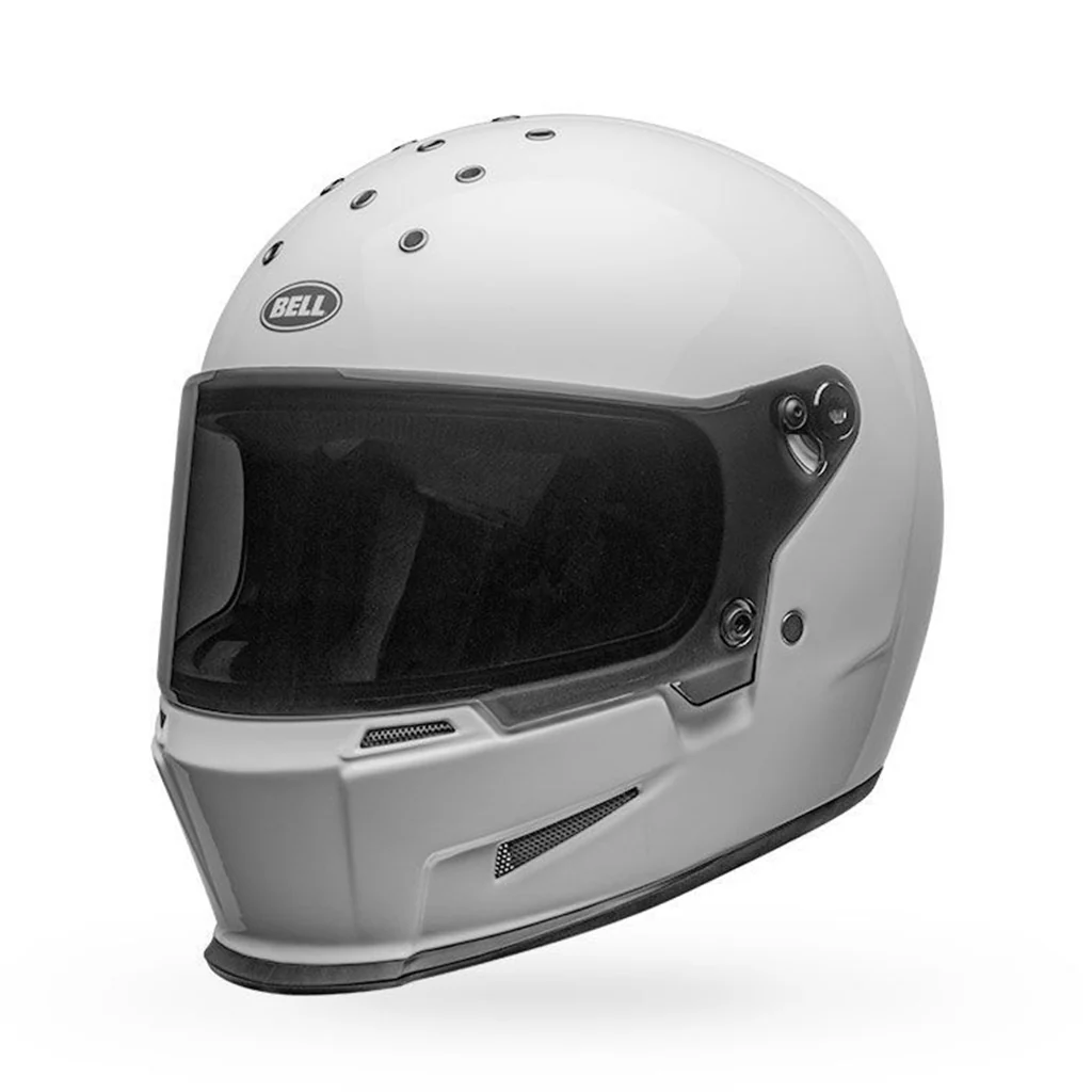Bell - Eliminator White Full Face Helmet - Image 6