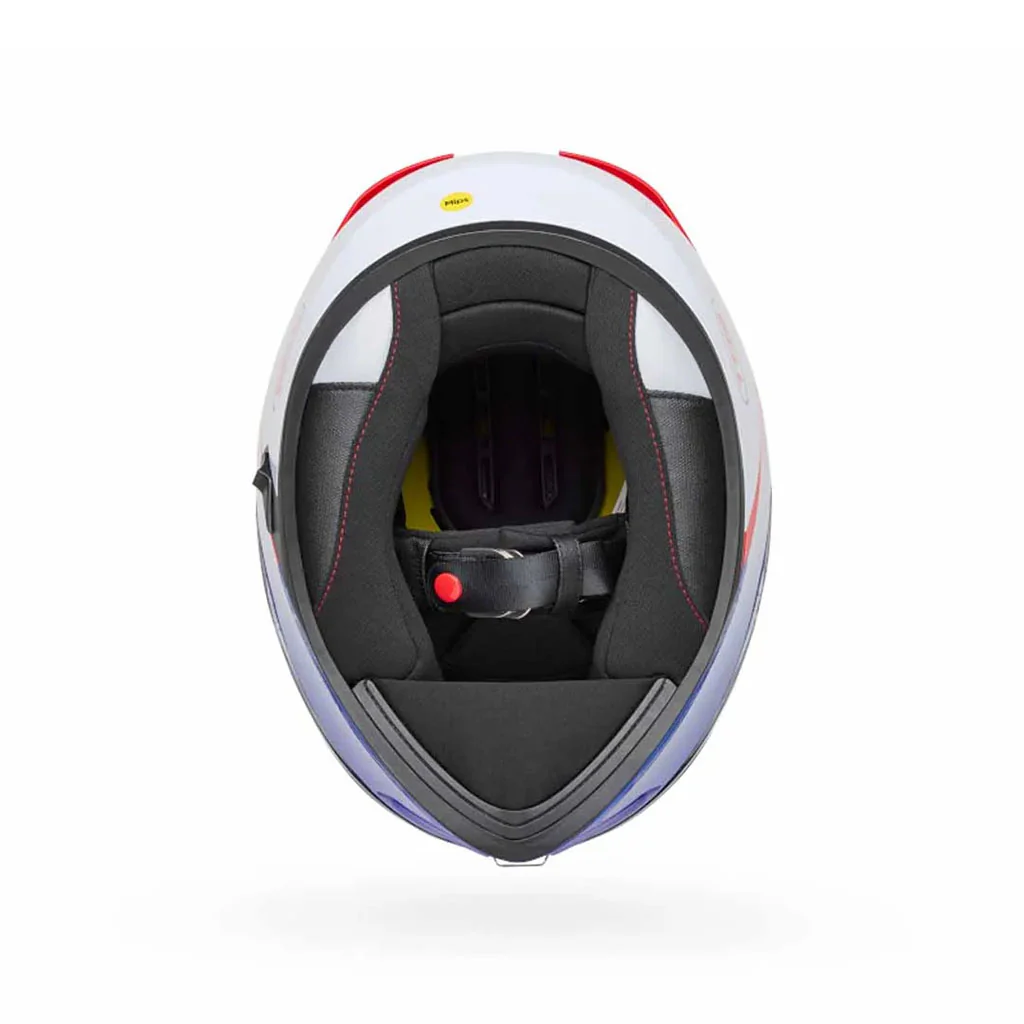 Bell - Lithium MIPS Bash White/Blue Full Face Helmet - Image 5