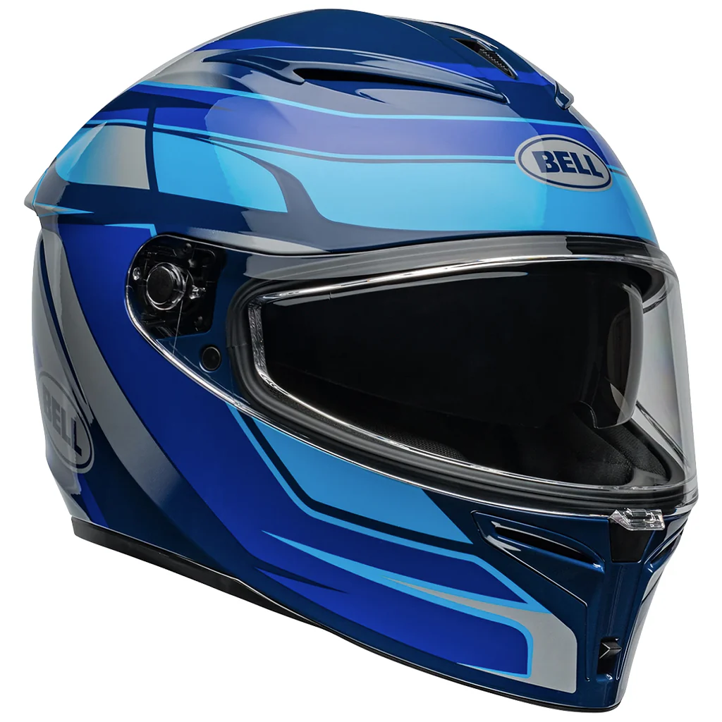 Bell - Lithium MIPS Podium Blue Full Face Helmet - Image 3