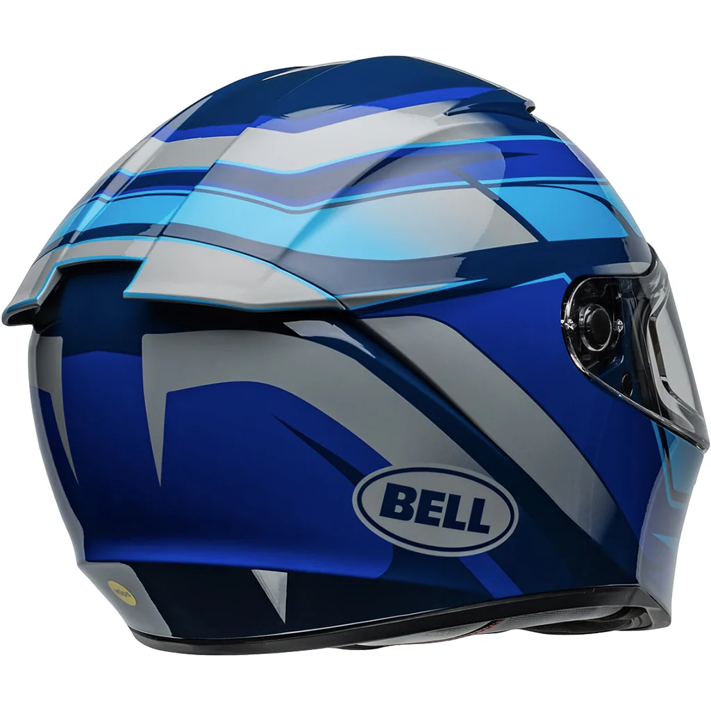 Bell - Lithium MIPS Podium Blue Full Face Helmet - Image 8