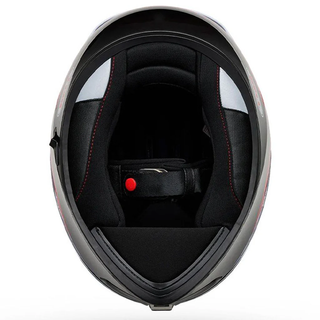 Bell - Lithium Motion White/Red Full Face Helmet - Image 5