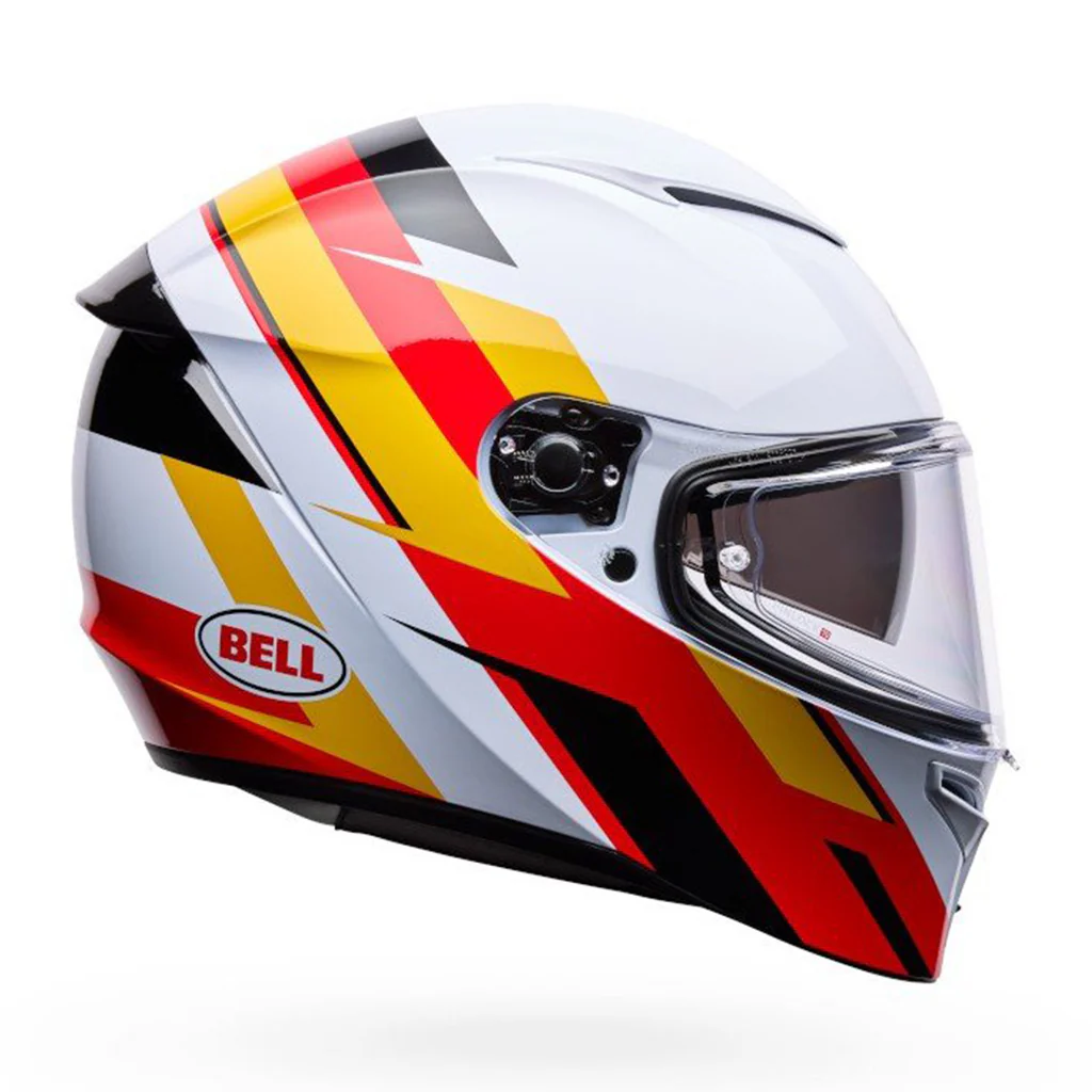Bell - Lithium Nova White/Red Full Face Helmet - Image 2