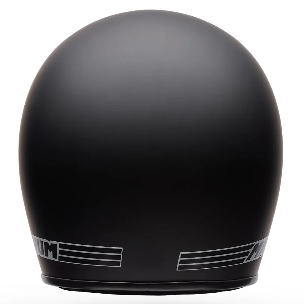 Bell - Magnum Solid Matt Black Open Face Helmet - Image 4
