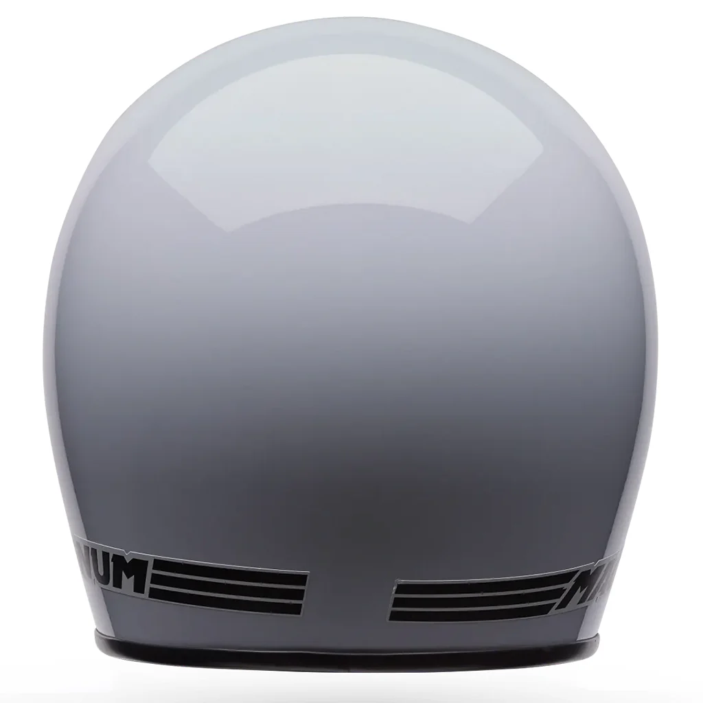 Bell - Magnum Solid Vintage White Open Face Helmet - Image 3