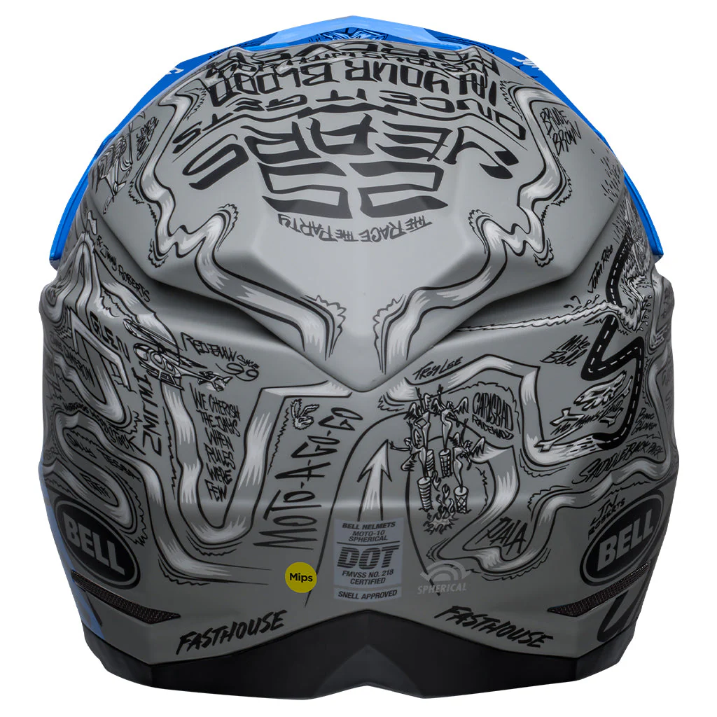 Bell - Moto-10 Spherical Fasthouse D.I.T.D Helmet - Image 6