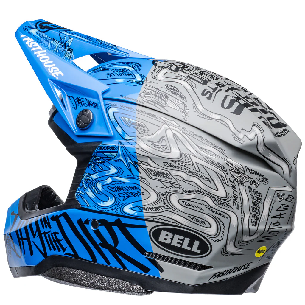 Bell - Moto-10 Spherical Fasthouse D.I.T.D Helmet - Image 8