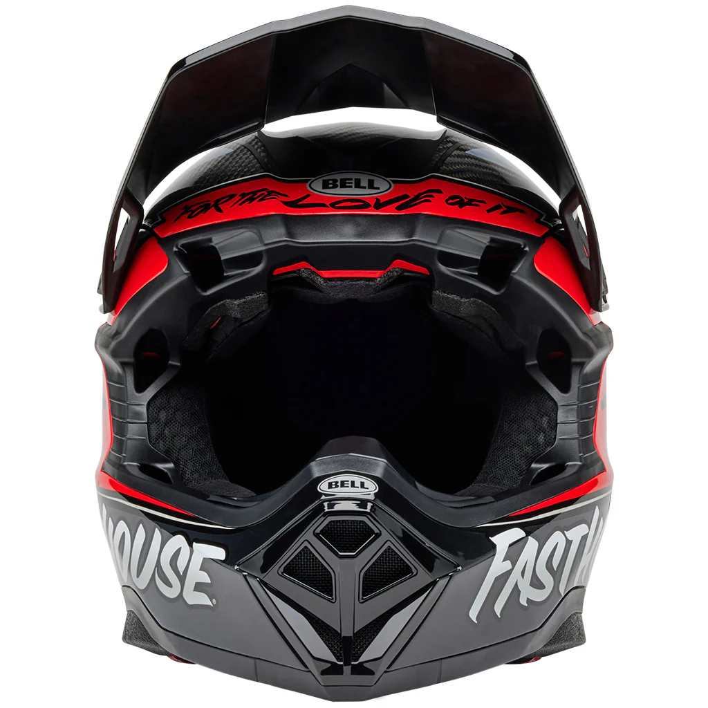 Bell - Moto-10 Spherical Fasthouse DITD 25 LE Grey/Red Helmet - Image 3