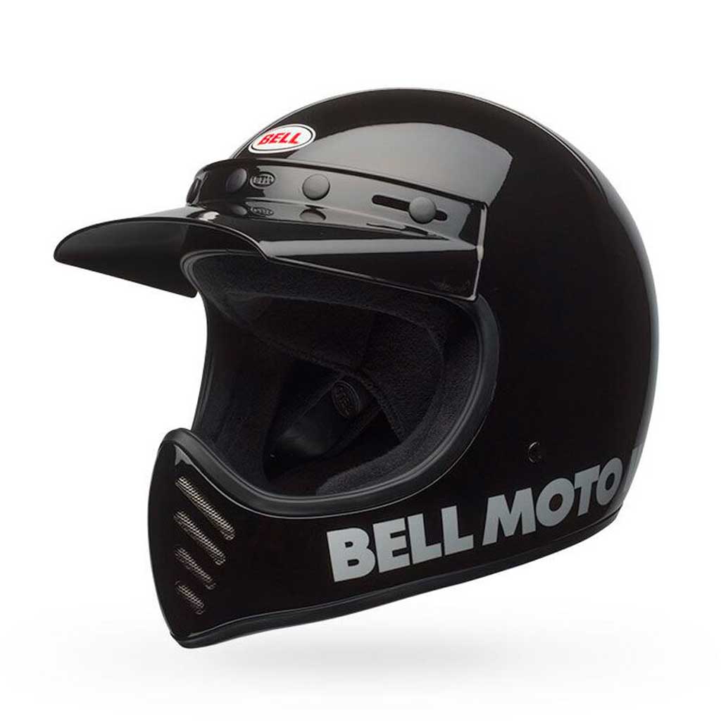 Bell - Moto 3 Black/White Helmet - Image 3