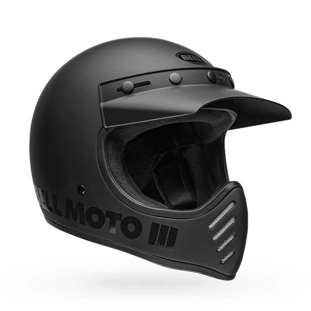 Bell - Moto-3 Blackout Matte Helmet - Image 3