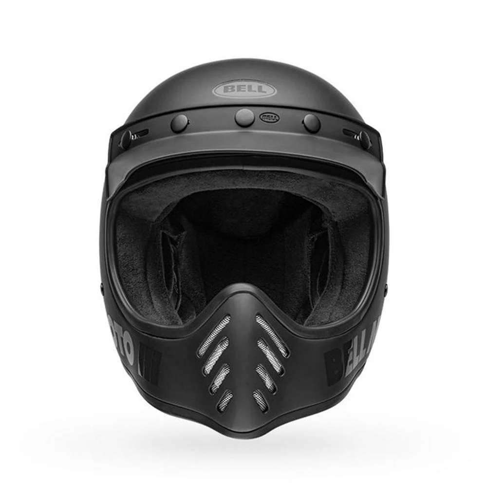 Bell - Moto-3 Blackout Matte Helmet - Image 4