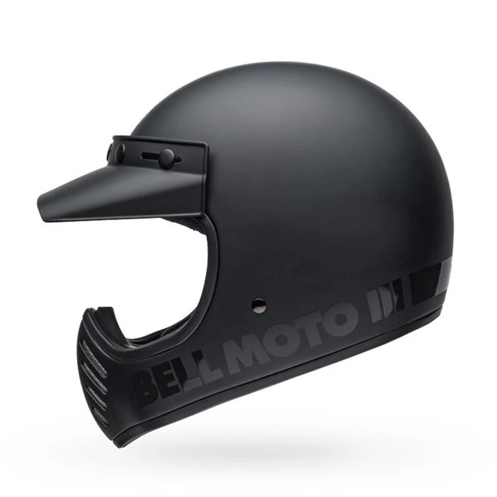 Bell - Moto-3 Blackout Matte Helmet - Image 5