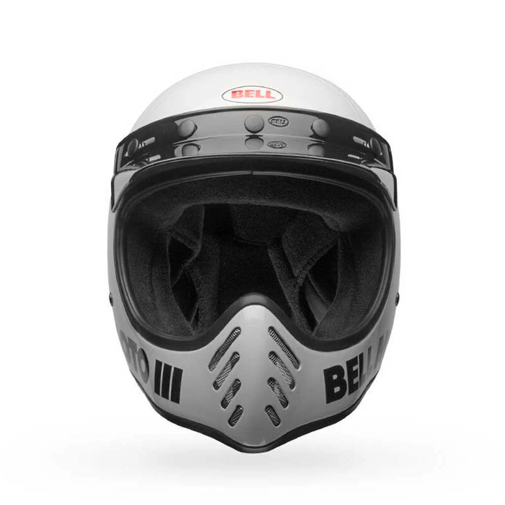 Bell - Moto 3 White/Black Helmet - Image 2