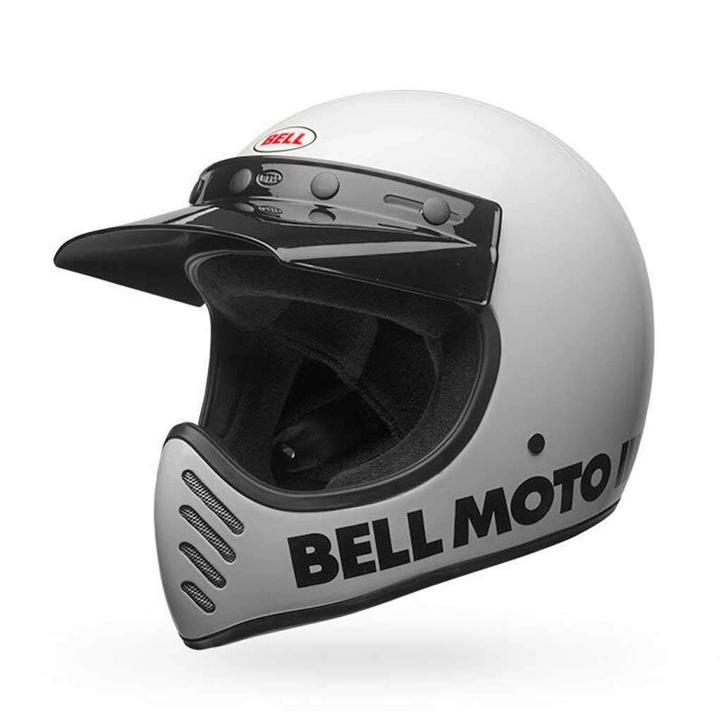 Bell - Moto 3 White/Black Helmet - Image 3
