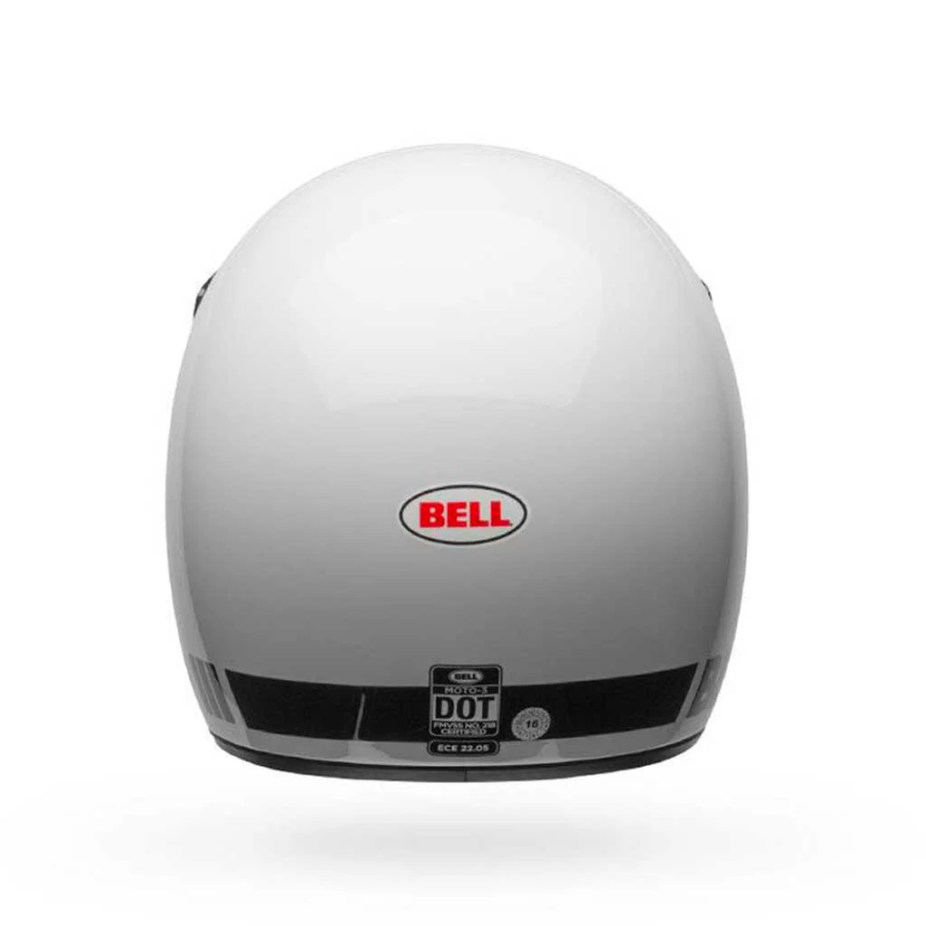 Bell - Moto 3 White/Black Helmet - Image 6