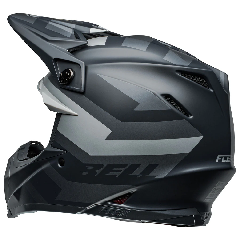 Bell - Moto-9S Flex Banshee Street Black/Silver Helmet - Image 3