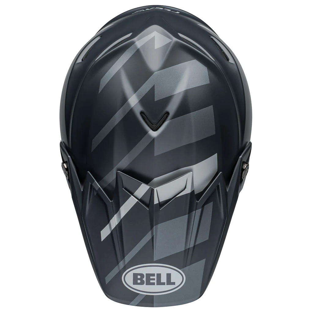 Bell - Moto-9S Flex Banshee Street Black/Silver Helmet - Image 9